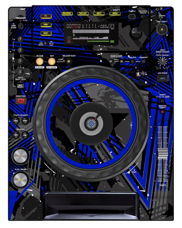 Pioneer DJ CDJ 850 Skin Ridge Blue